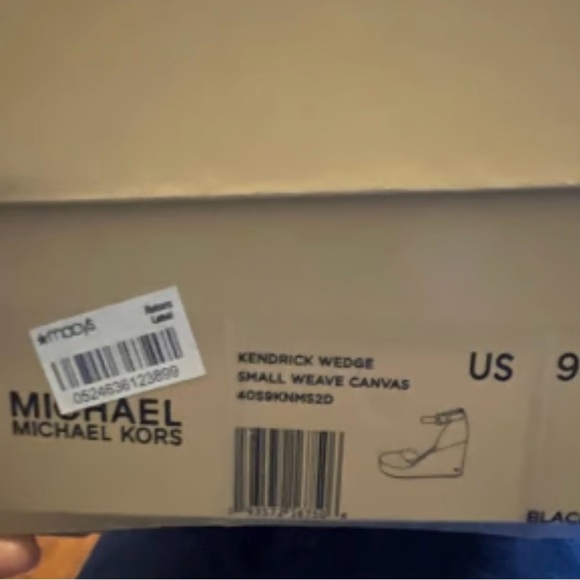 Michael Kors wedge sandals, size 9 - Picture 7 of 7